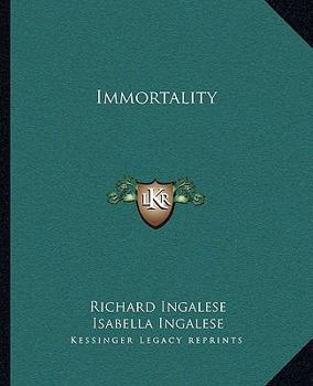 Paperback Immortality Book