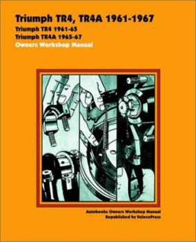 Paperback Triumph TR4, TR4A 1961-67 Autobook: Triumph TR4 1961-54, Triumph TR4A 1965-67 Book