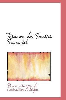 Hardcover R Union Des Soci T?'s Savantes Book