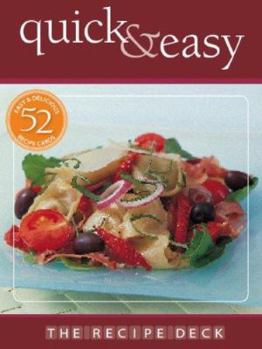 Hardcover The Recipe Deck: Quick & Easy Book