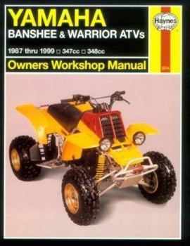 Paperback Haynes Yamaha Warrior and Banshee: 1986 Thru 1996 Book