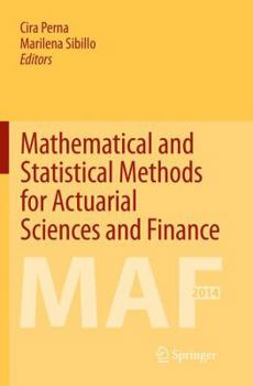 Paperback Mathematical and Statistical Methods for Actuarial Sciences and Finance Book