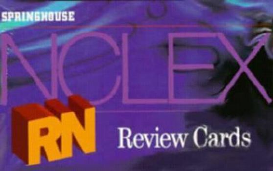 Paperback Nclex-Rn Review Cards Book