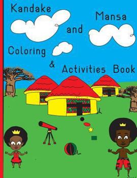 Paperback Kandake and Mansa Coloring and Activities Book