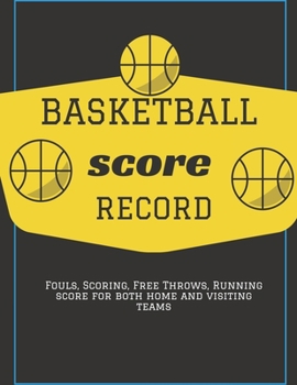 Paperback Basketball Score book: Basketball Score Keeper Score Book - Busy Raising Ballers Cover - 8.5 x 11 inches - 120 sheets: Basketball score keepe Book