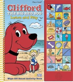 Hardcover Clifford Learn & Play Wipe Off Sound Book
