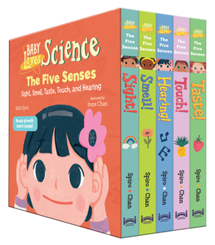 Hardcover Baby Loves the Five Senses Boxed Set Book
