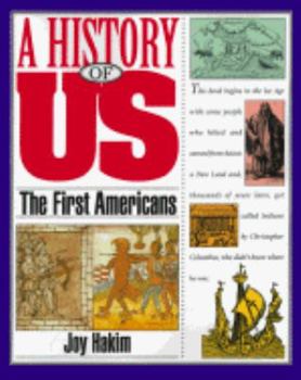 Paperback The First Americans (A History of US, Book 1) Book