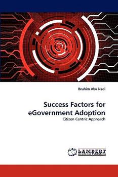 Paperback Success Factors for eGovernment Adoption Book