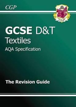Paperback Gcse Design & Technology Textiles Aqa Revision Guide Book