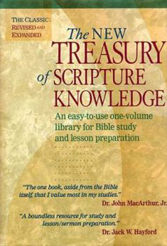Hardcover The New Treasury of Scripture Knowledge Book