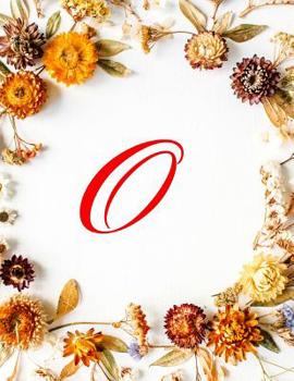 Paperback O: Monogram Initial Isometric Graph Paper Notebook: 1/2 Inch Equilateral Triangle Isometric Drawing Pad, Mathematics Prac Book