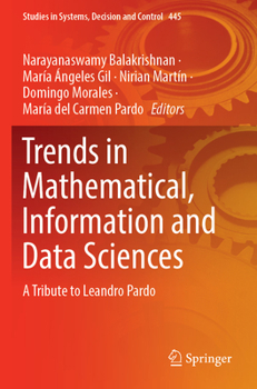 Paperback Trends in Mathematical, Information and Data Sciences: A Tribute to Leandro Pardo Book