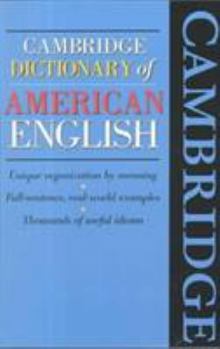 Paperback Cambridge Dictionary of American English Book