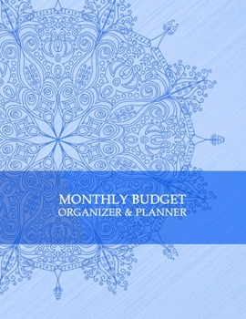 Paperback Monthly Budget Organizer & Planner: Expense Tracker Notebook - Undated Monthly Budget Planner - perfect for home, office or business. Book