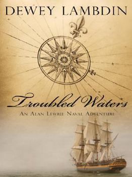 Hardcover Troubled Waters [Large Print] Book