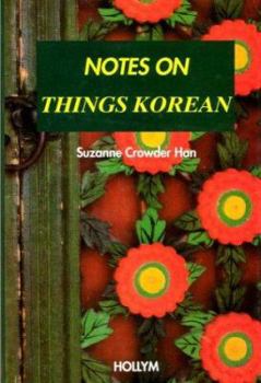 Hardcover Notes on Things Korean Book