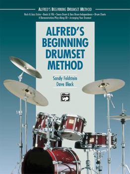 Paperback Alfred's Beginners Drumset Method Book