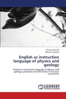 Paperback English as instruction language of physics and geology Book