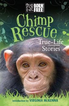 Paperback Chimp Rescue: True-Life Stories Book