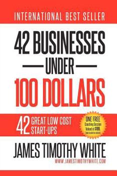 Paperback 42 Businesses Under 100 Dollars Book
