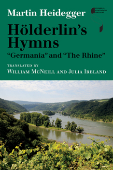 Hardcover Hölderlin's Hymns Germania and the Rhine Book