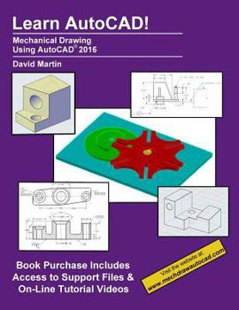 Paperback Learn Autocad!: Mechanical Drawing Using AutoCAD Book