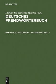 Hardcover Deutsches Fremdworterbuch [German] Book