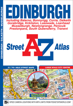 Paperback Edinburgh A-Z Street Atlas Book
