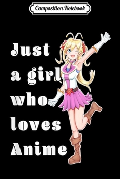 Composition Notebook: Cute Funny Anime Manga Otaku Japanese Journal/Notebook Blank Lined Ruled 6x9 100 Pages