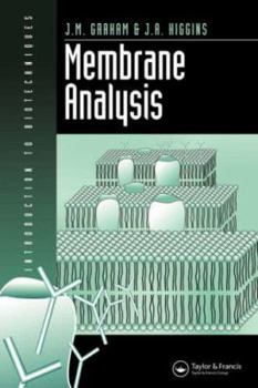 Paperback Membrane Analysis Book