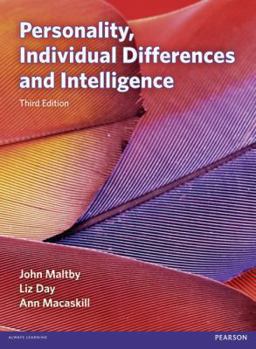 Paperback Personality, Individual Differences, and Intelligence Book