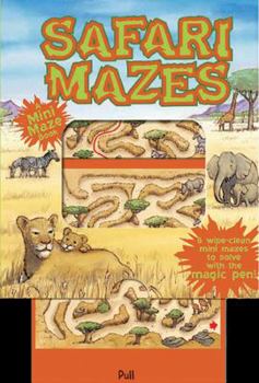 Hardcover Mini Magic Mazes: Safari Mazes Book