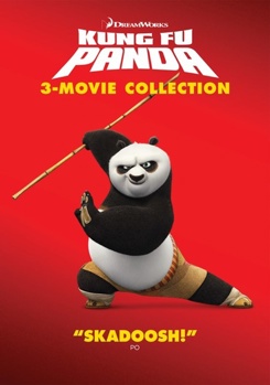 DVD Kung Fu Panda 3-Movie Collection Book