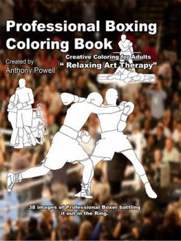 Paperback Pro Boxing Adult Coloring Book