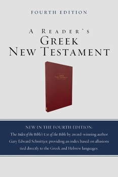Leather Bound A Reader's Greek New Testament: Fourth Edition Book