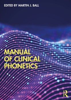 Paperback Manual of Clinical Phonetics Book