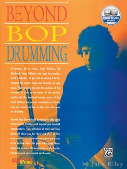 Paperback Beyond Bop Drumming: Book & Online Audio [With CD] Book