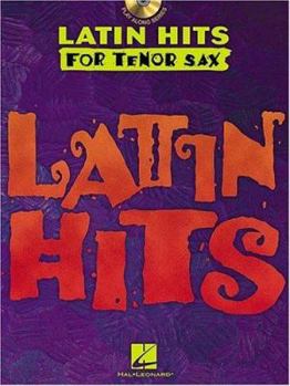 Paperback Latin Hits - Instrumental CD Play Along for Tenor Sax Book