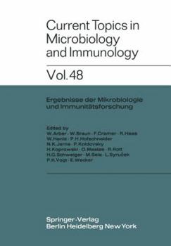 Paperback Current Topics in Microbiology and Immunology / Ergebnisse Der Mikrobiologie Und Immunitätsforschung Book