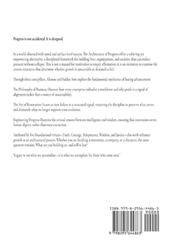 Paperback The Architecture of Progress [Large Print] Book