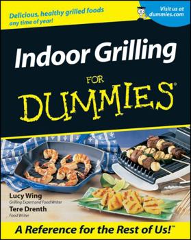Paperback Indoor Grilling for Dummies Book