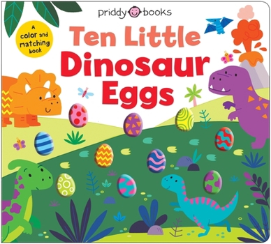 Board book Little Squishies: Ten Little Dinosaur Eggs Book