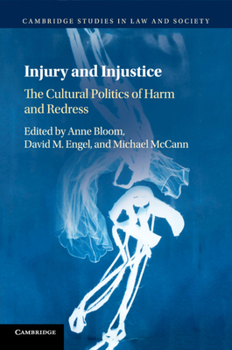 Injury and Injustice: The Cultural Politics of Harm and Redress - Book  of the Cambridge Studies in Law and Society