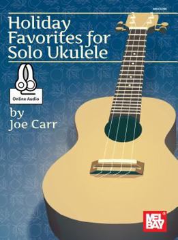 Paperback Holiday Favorites for Solo Ukulele Book