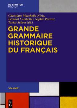Hardcover Grande Grammaire Historique Du Français (Gghf) [French] Book