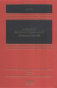 Hardcover American Constitutional Law: Powers And Liberties Book