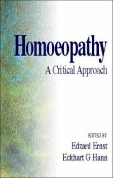 Hardcover Homeopathy: A Critical Appraisal Book