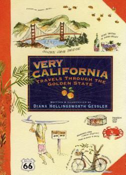 Hardcover Very California: Travels Through the Golden State Book