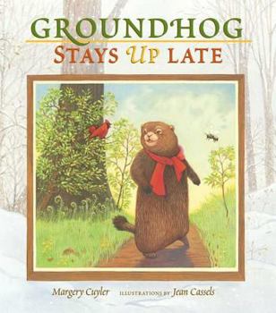 Hardcover Groundhog Stays Up Late Book